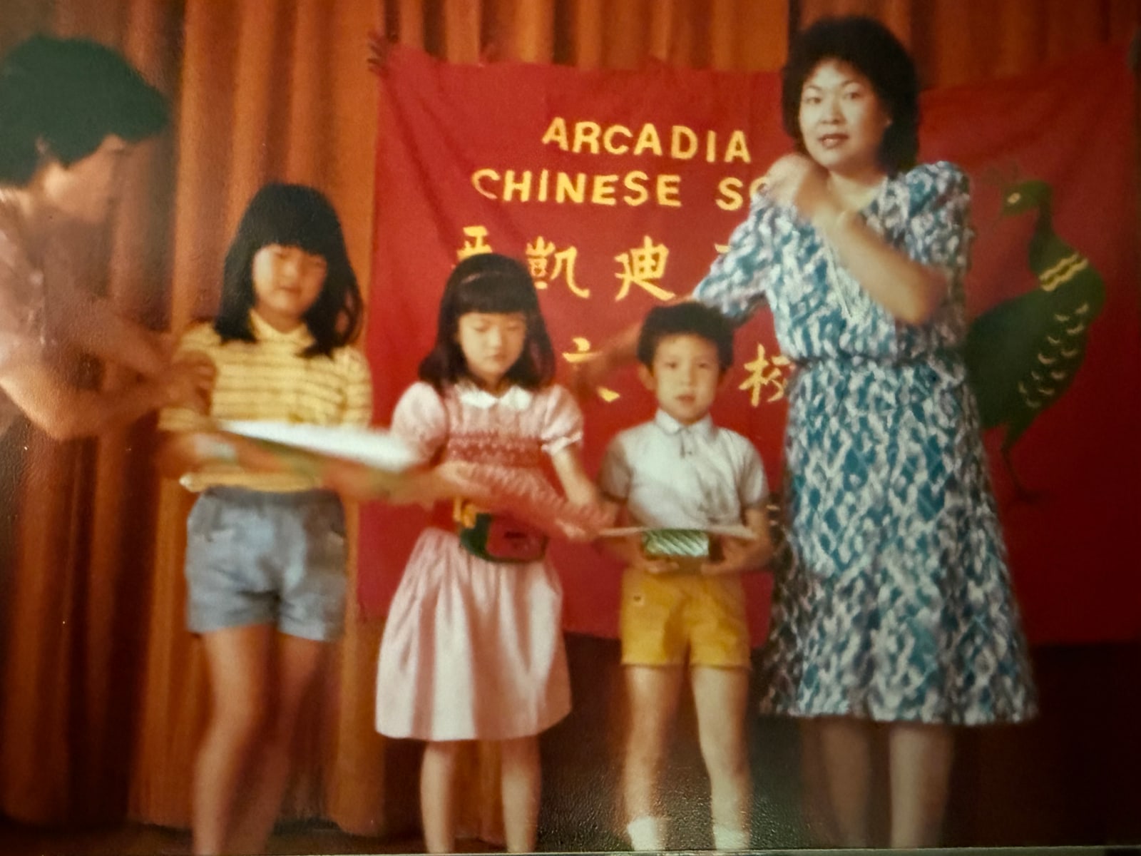 The Chinese school she founded