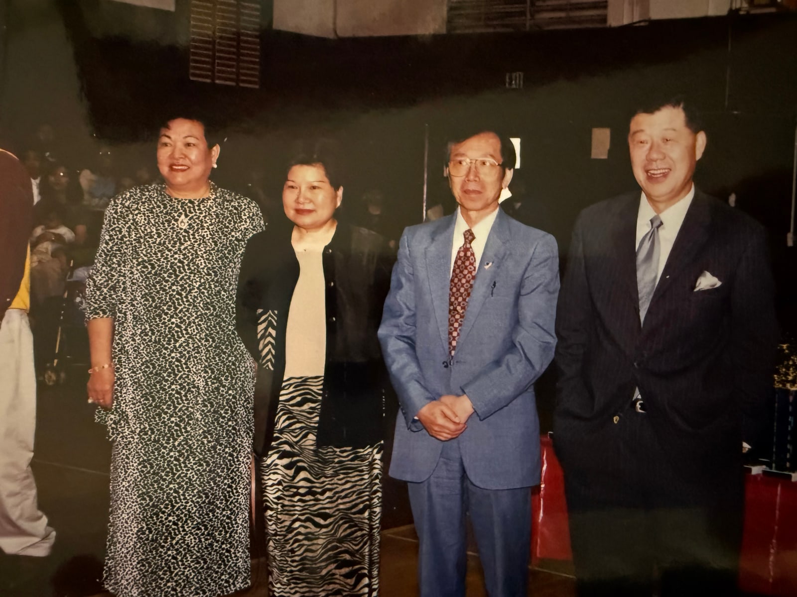 At a school anniversary program