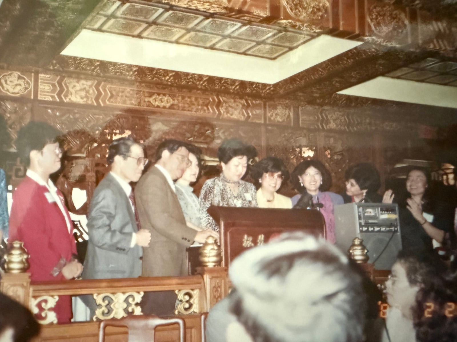 A banquet reception