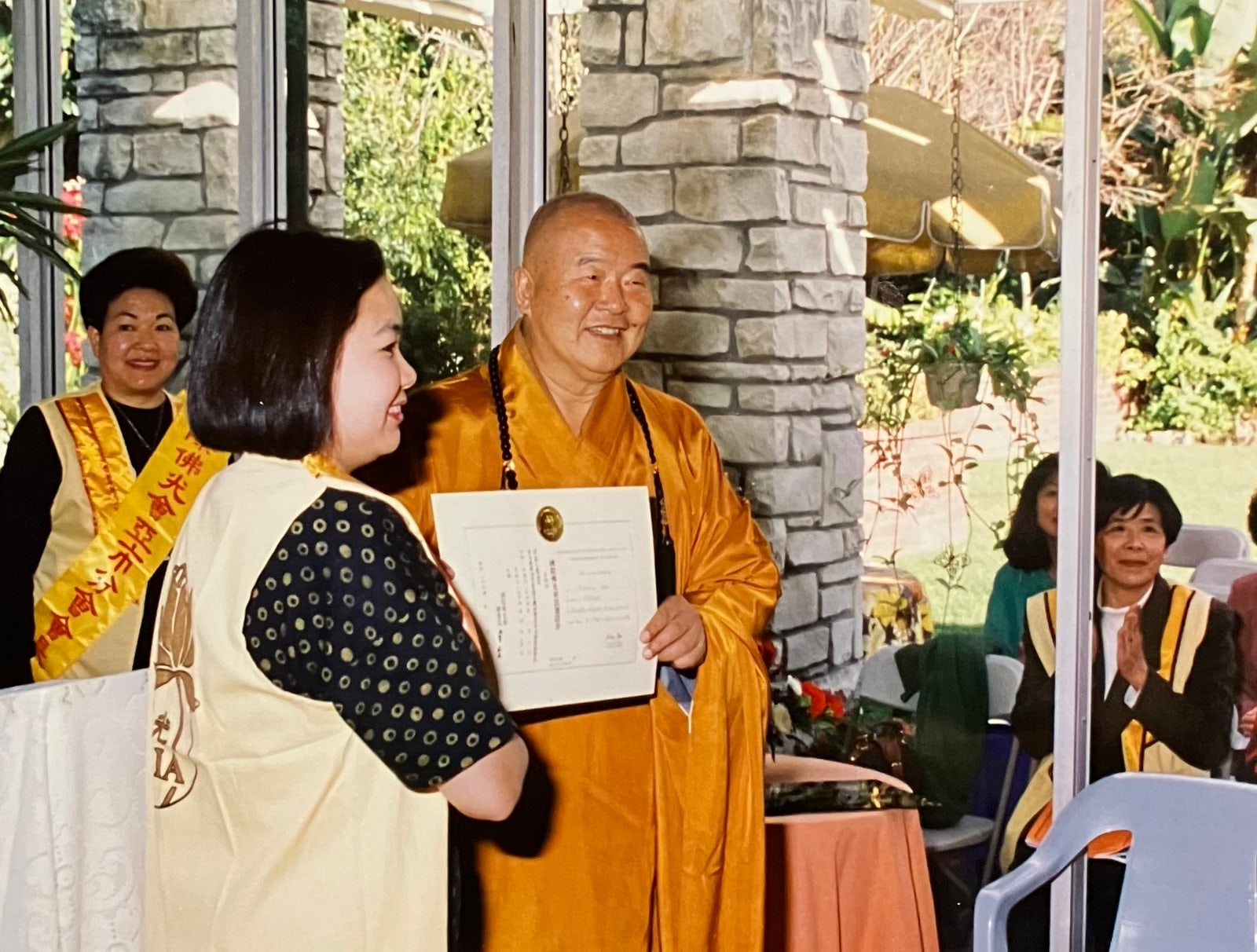 Receiving a certificate