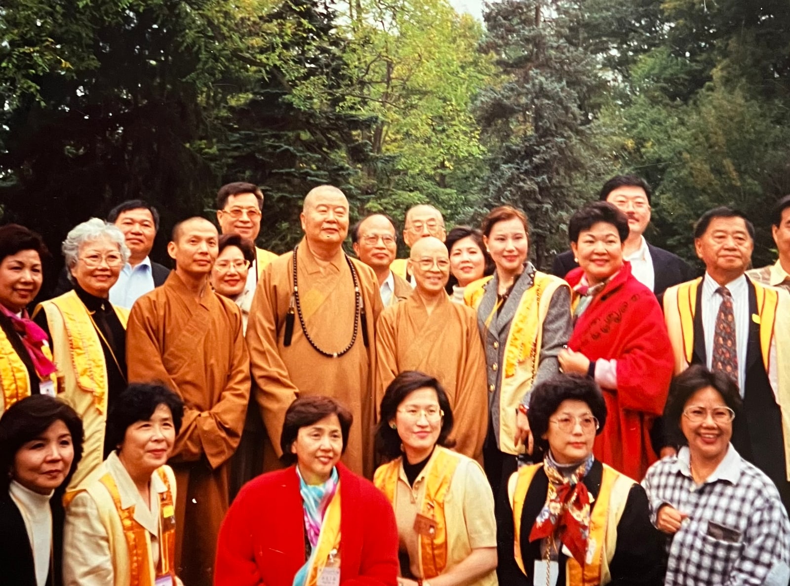 With Buddha's Light International Association members