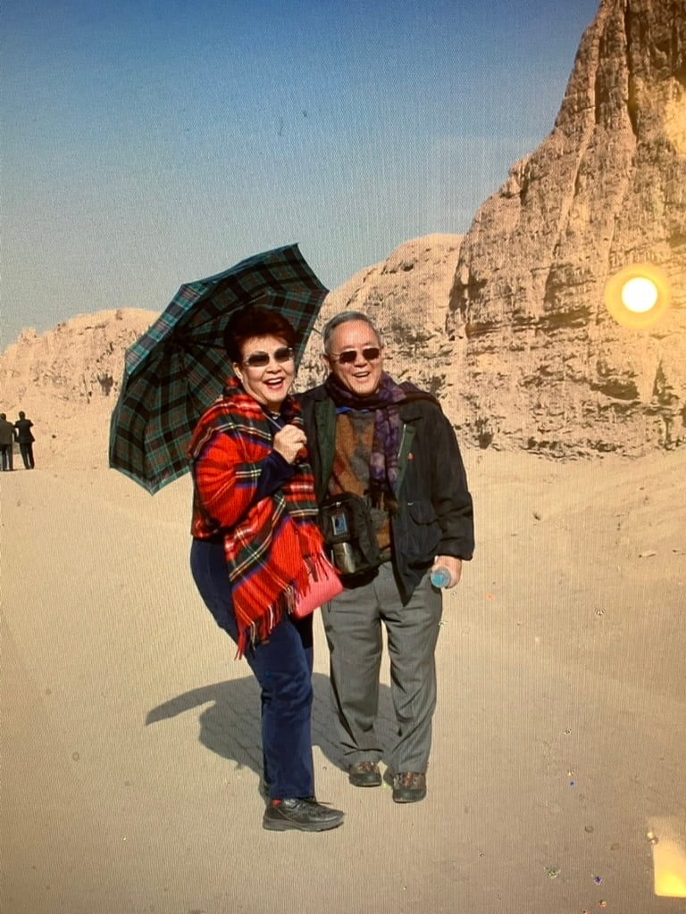 In the desert