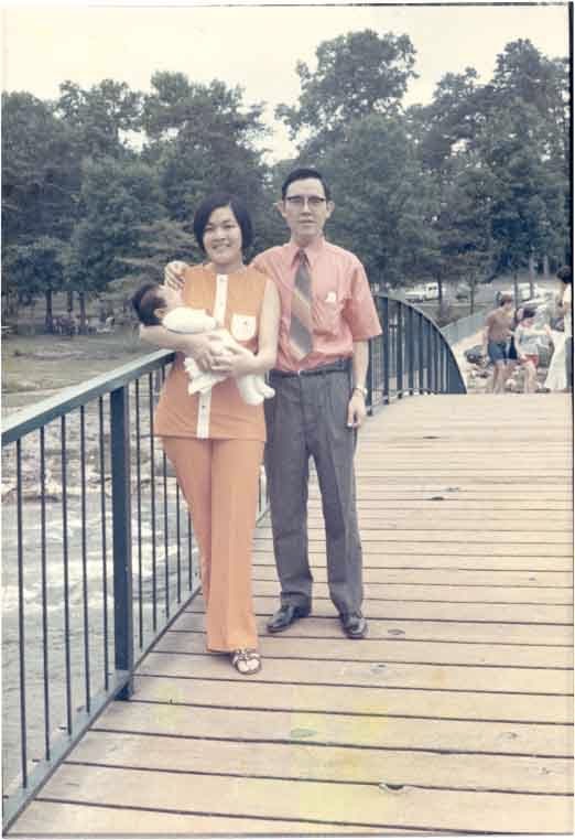 With their first son