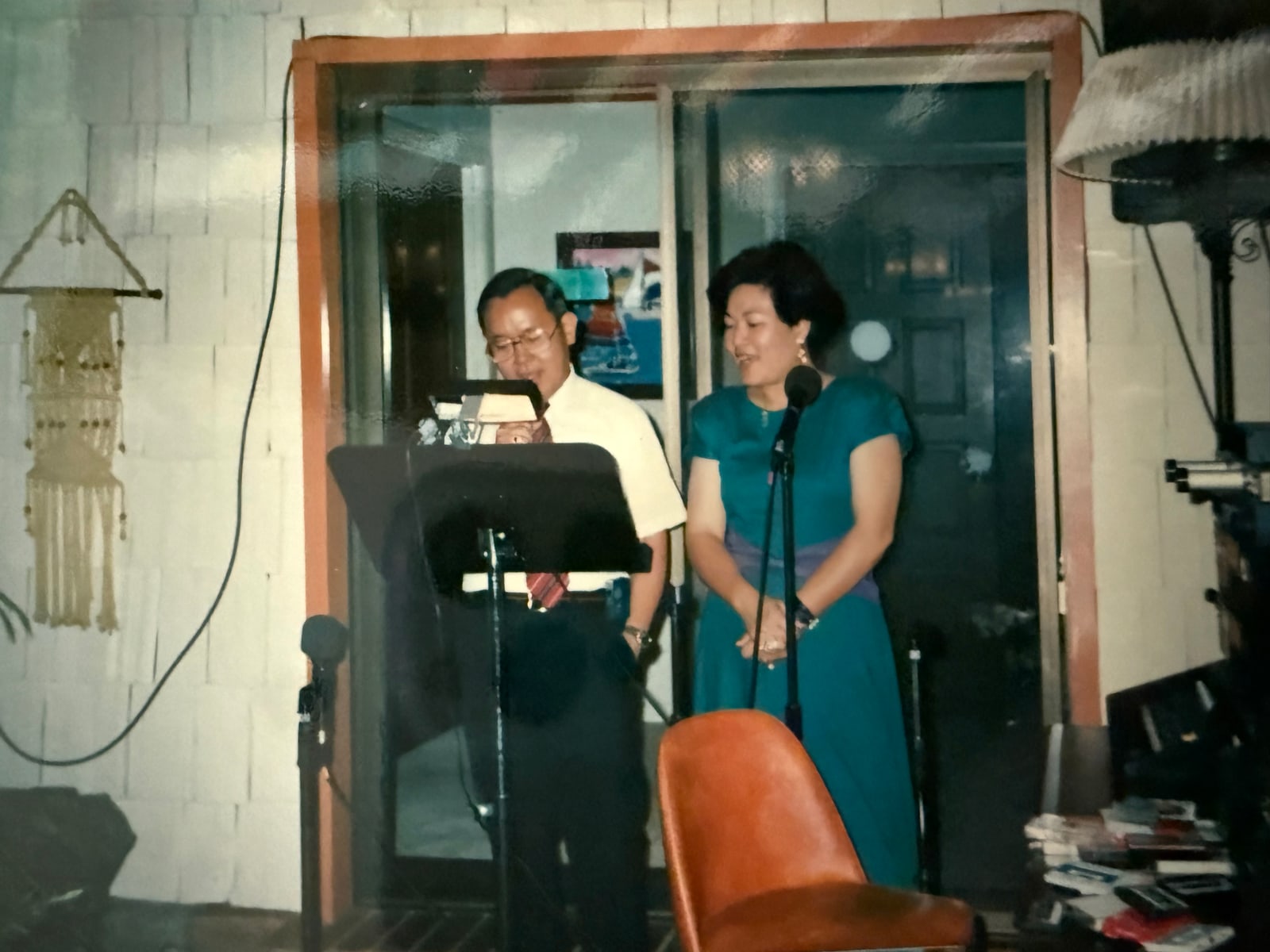 Singing at home
