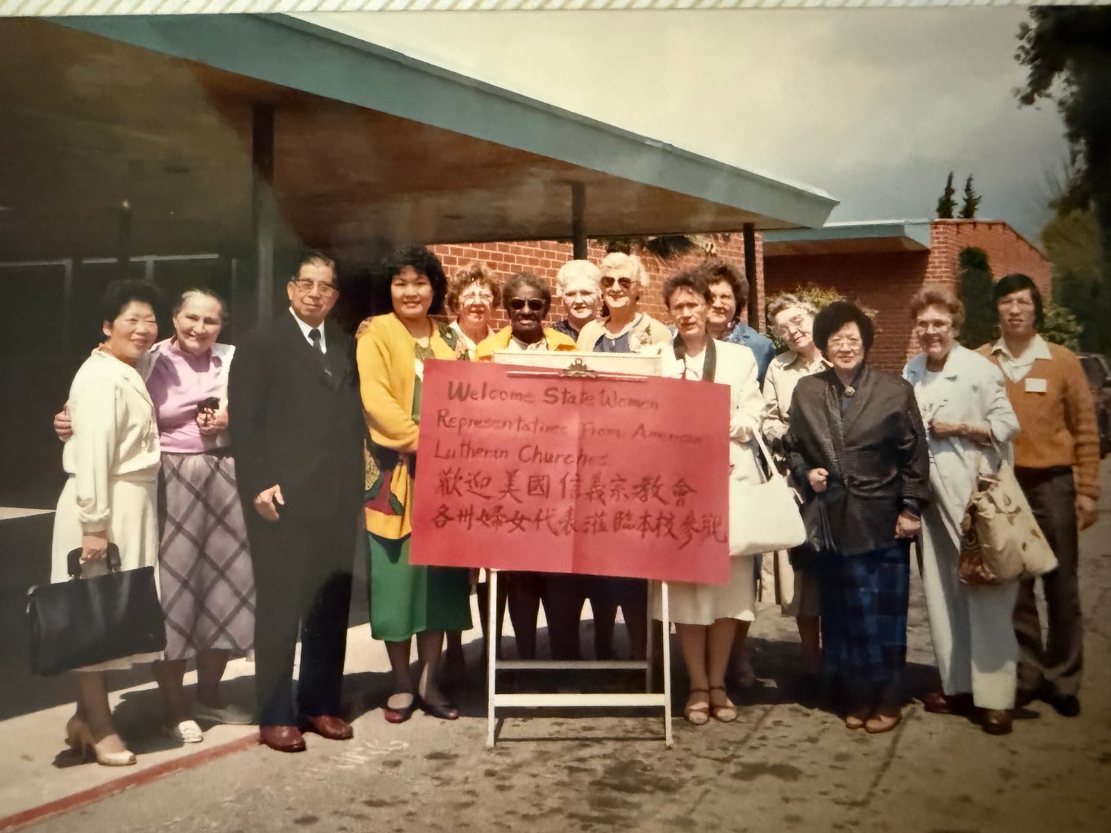 Hosting a delegation of Lutheran churchwomen