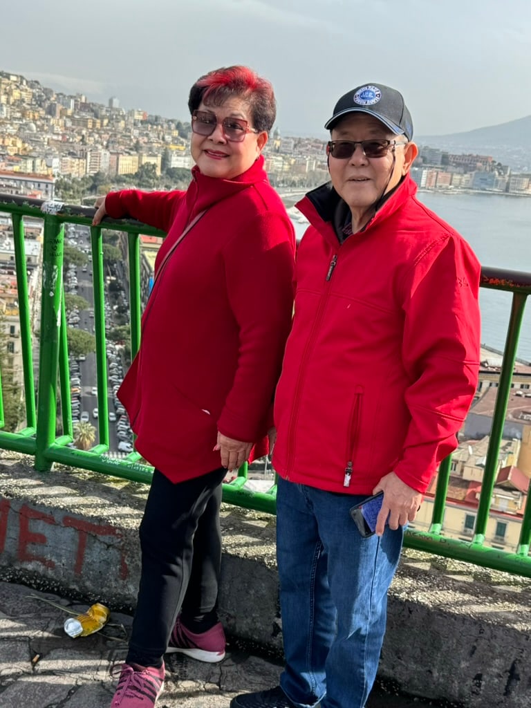 Overlooking Naples