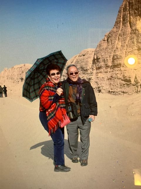 In the desert