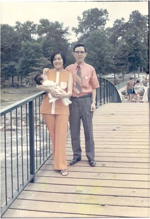With their first son
