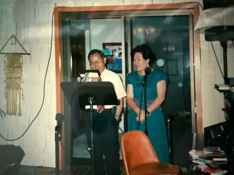 Singing at home