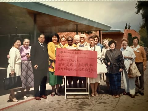 Hosting a delegation of Lutheran churchwomen